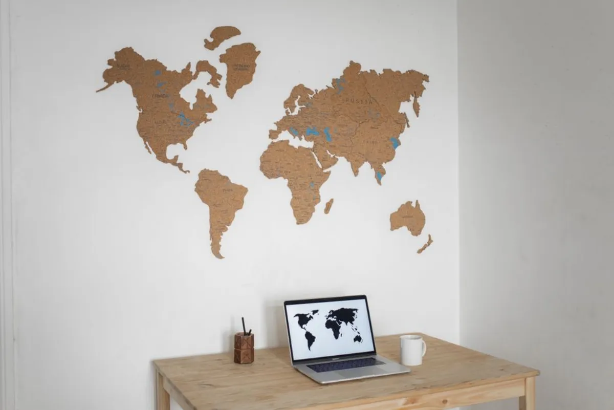 wall map
